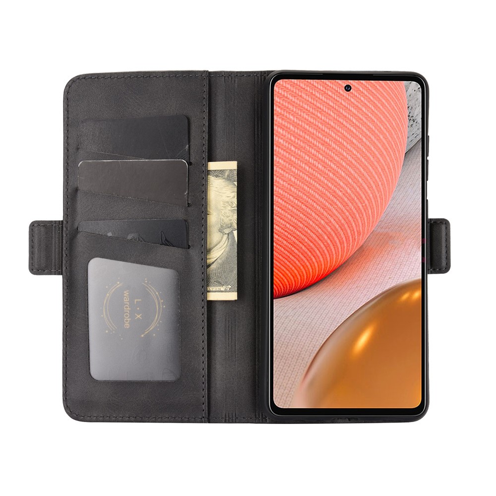  Samsung Galaxy A72 - Fodral Med Magnetisk Stängning - Svart