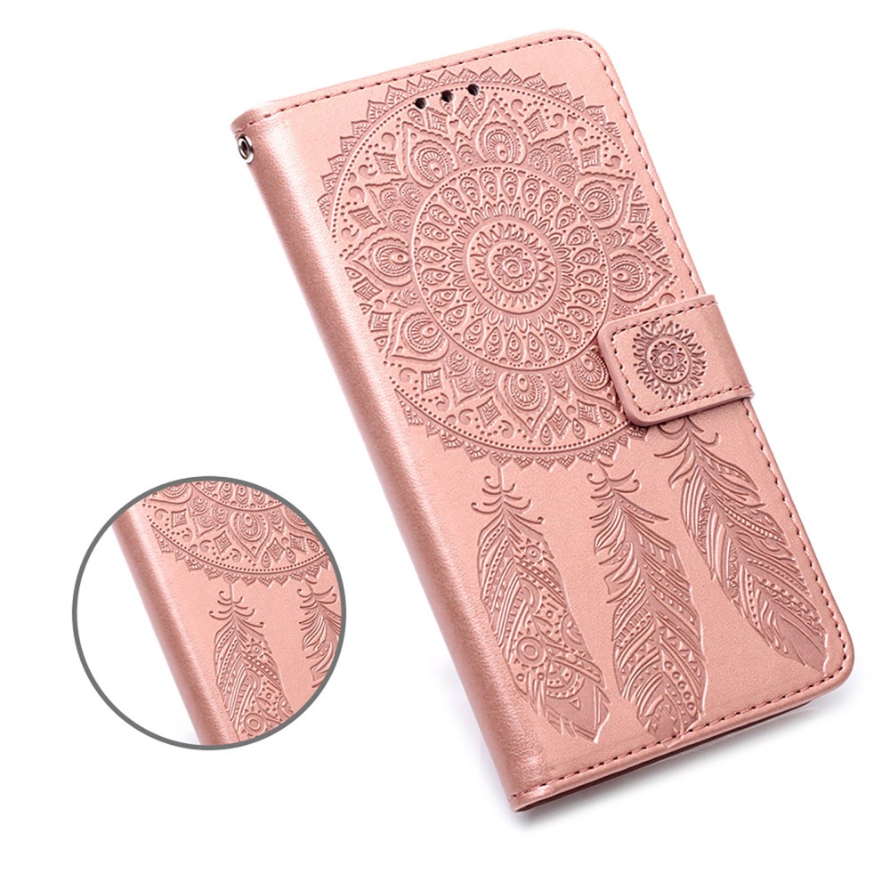  Samsung Galaxy A72 - Dream Catcher Fodral - Roséguld