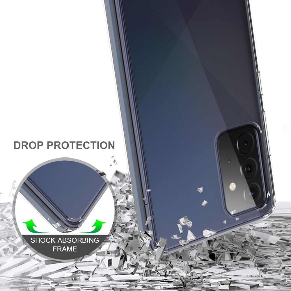  Samsung Galaxy A72 - Akryl/TPU Transparent Skal