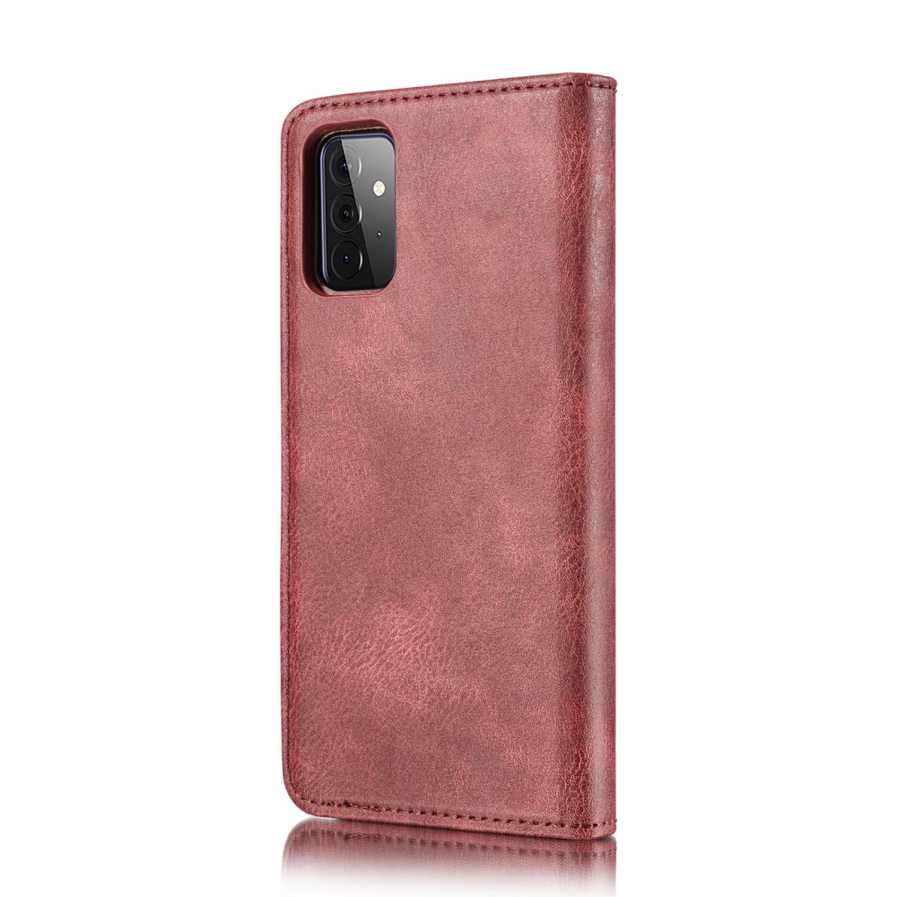 DG.MING Samsung Galaxy A72 - DG.MING 2in1 Magnet Fodral - Vinröd