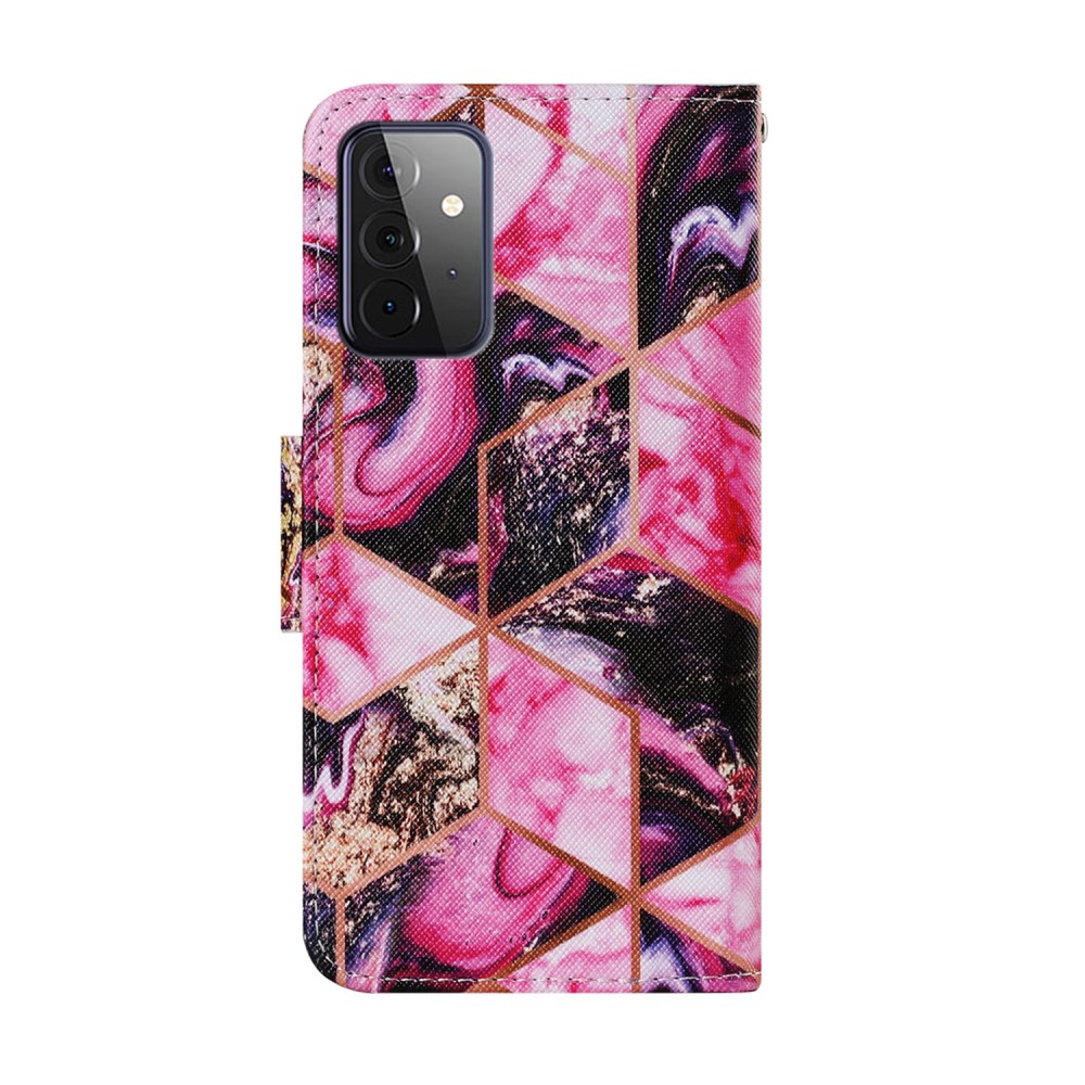  Samsung Galaxy A72 - Fodral Med Tryck - Marmor