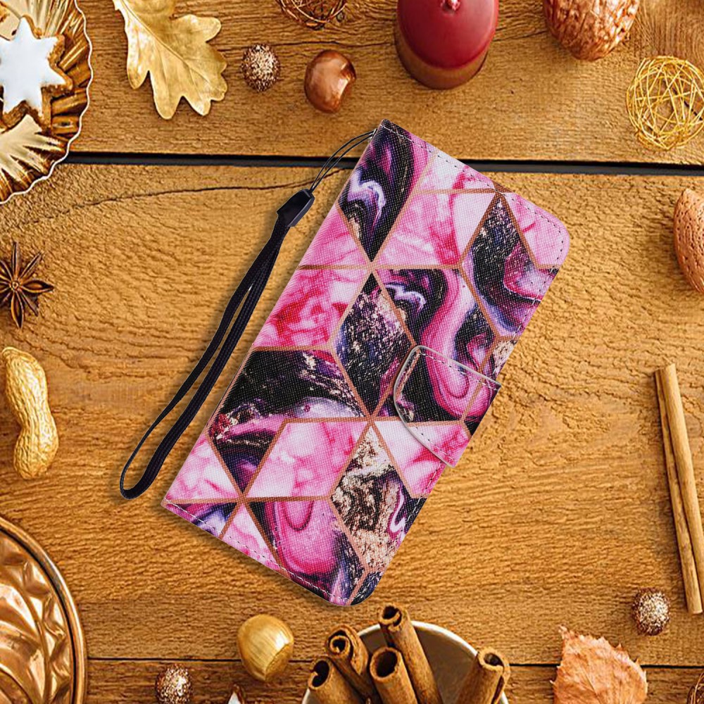  Samsung Galaxy A72 - Fodral Med Tryck - Marmor