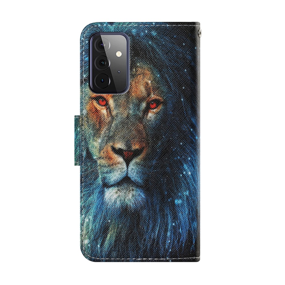  Samsung Galaxy A72 - Fodral Med Tryck - Lejon