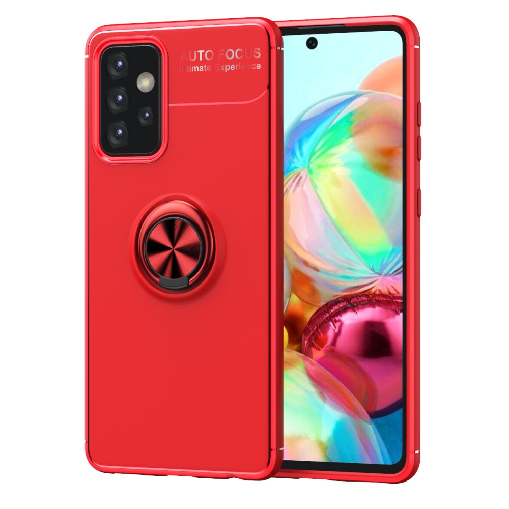  Samsung Galaxy A72 - Ring Skal - Röd