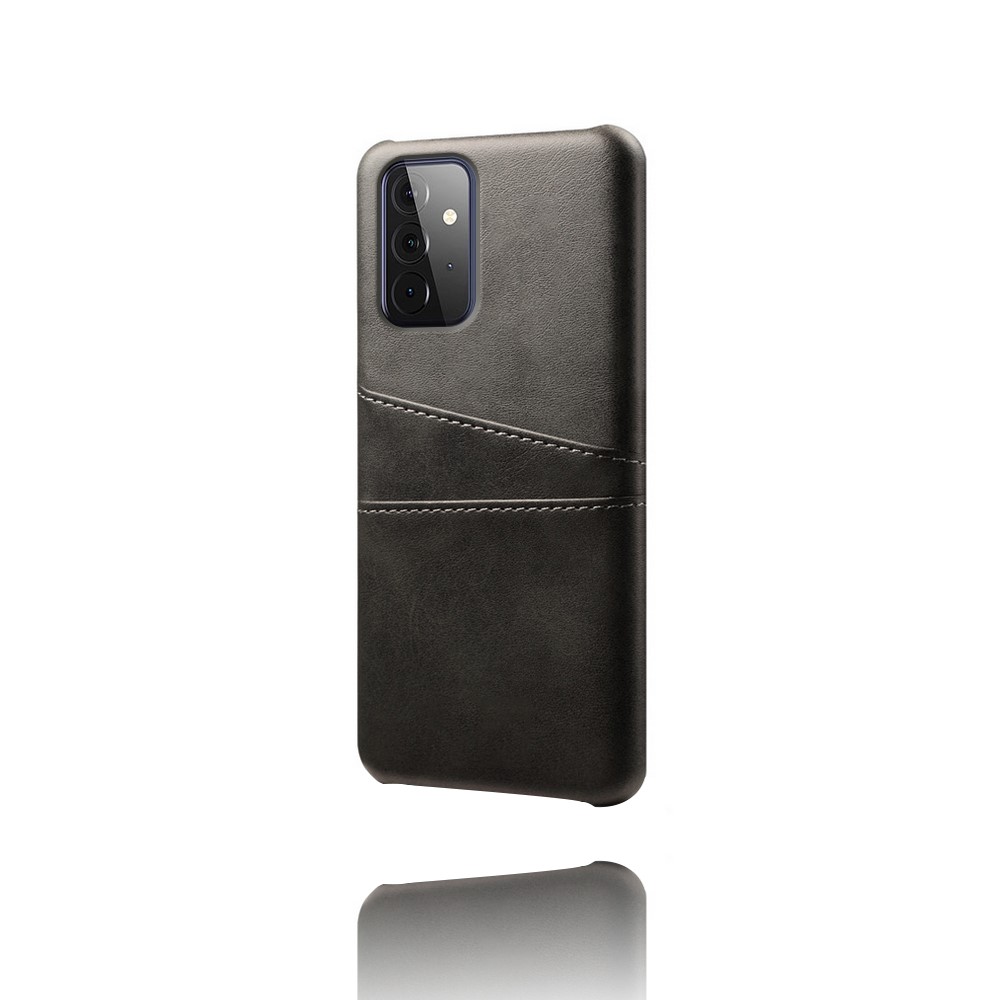 KSQ Samsung Galaxy A72 - KSQ Skal Med Kortfack - Svart
