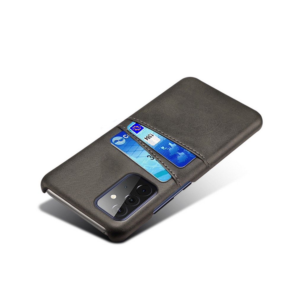 KSQ Samsung Galaxy A72 - KSQ Skal Med Kortfack - Svart