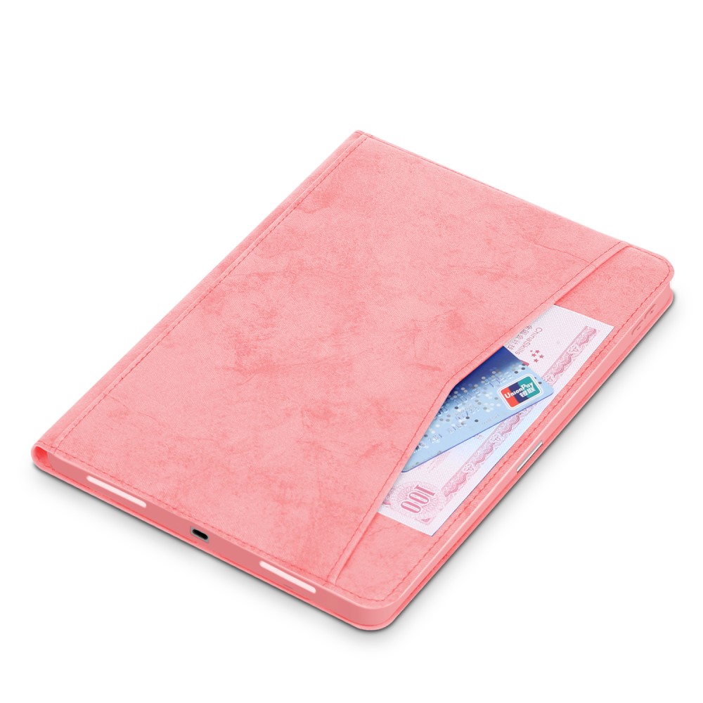  iPad Air 2020/2022 Fodral Med Frontficka Och Pennhållare Rosa