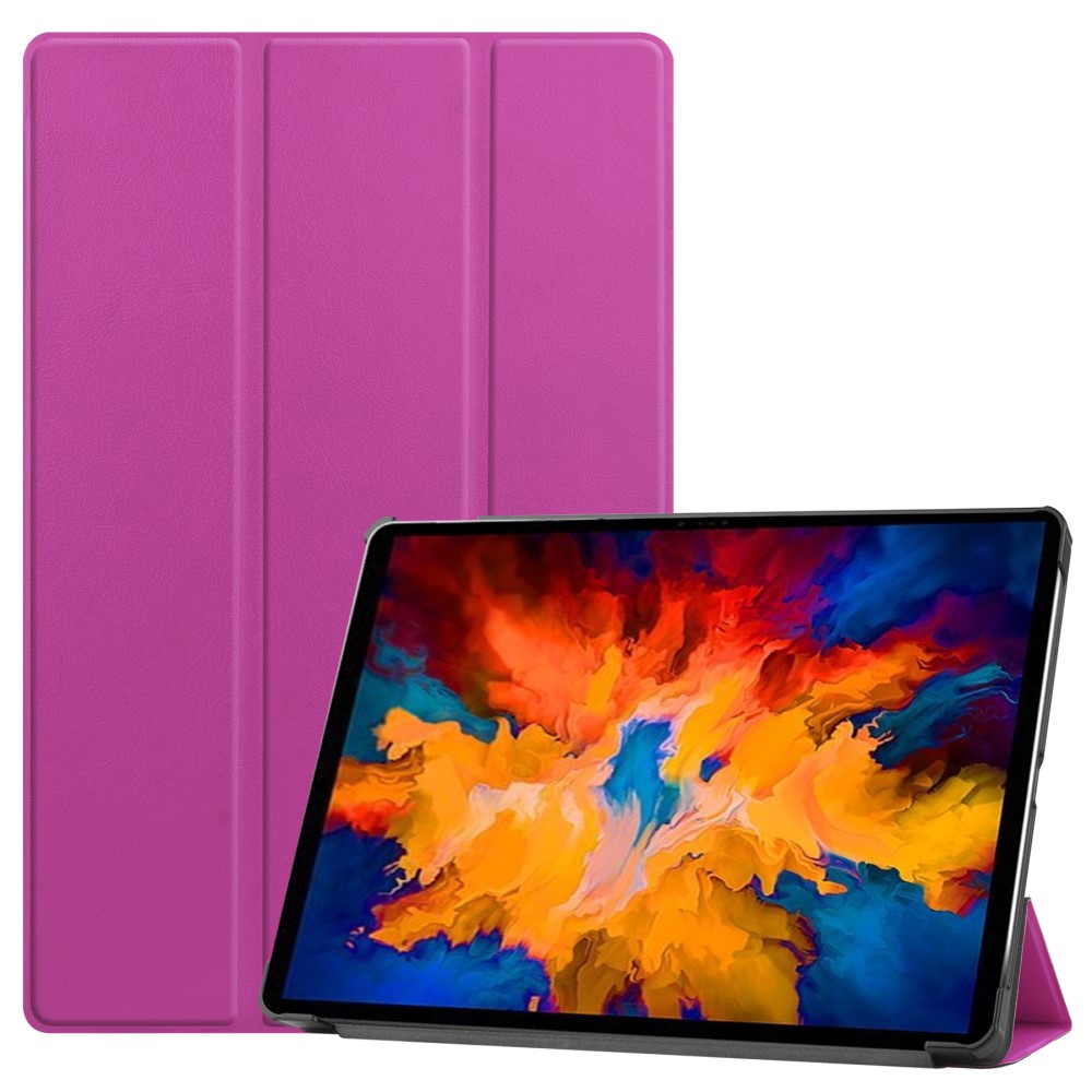  Lenovo Tab P11 Pro - Tri-Fold Läder Fodral - Lila