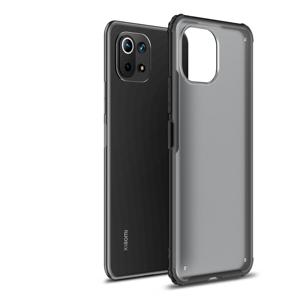  Xiaomi Mi 11 Lite - Shockproof Hybrid Armor Skal - Svart