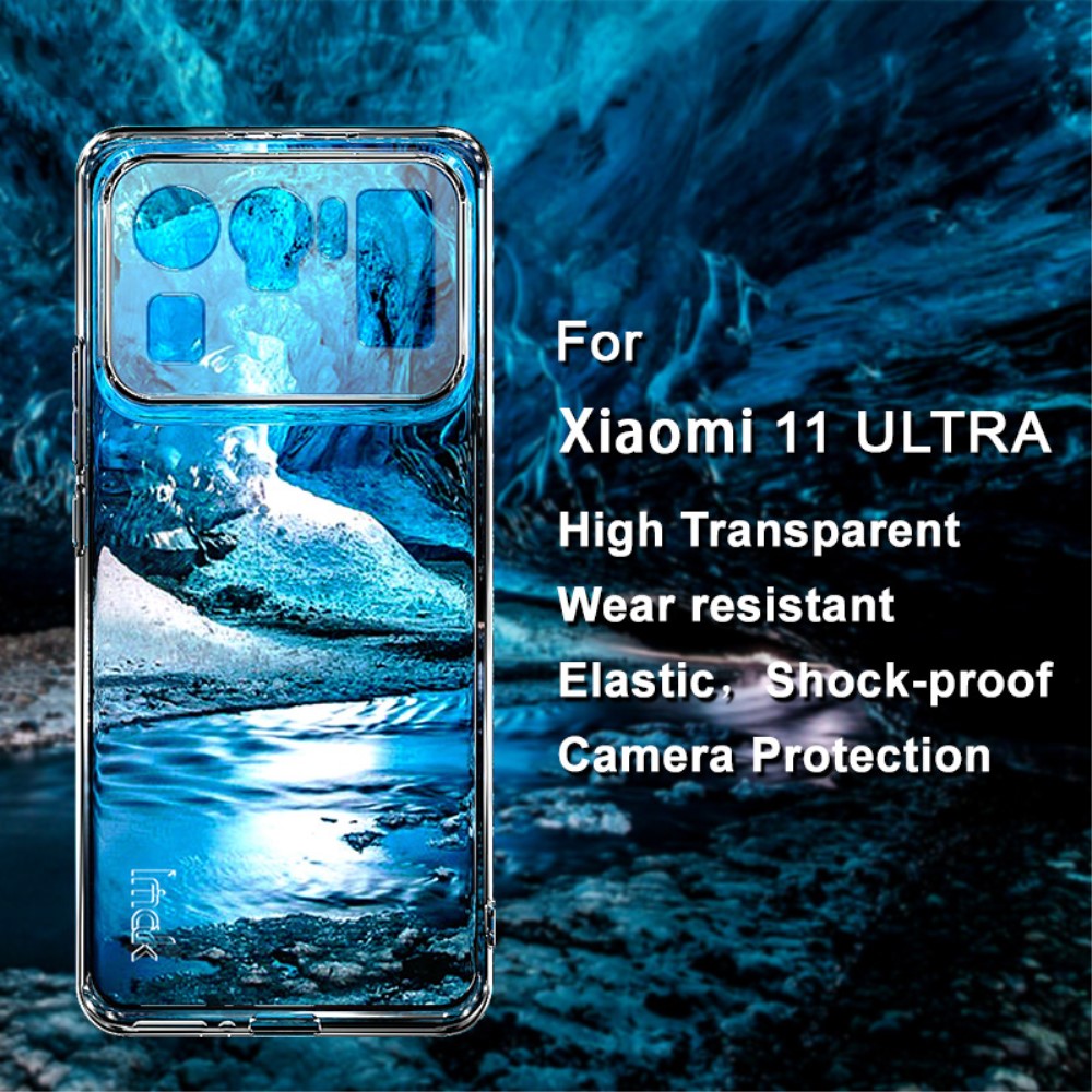 IMAK Xiaomi Mi 11 Ultra - IMAK Transparent TPU Skal
