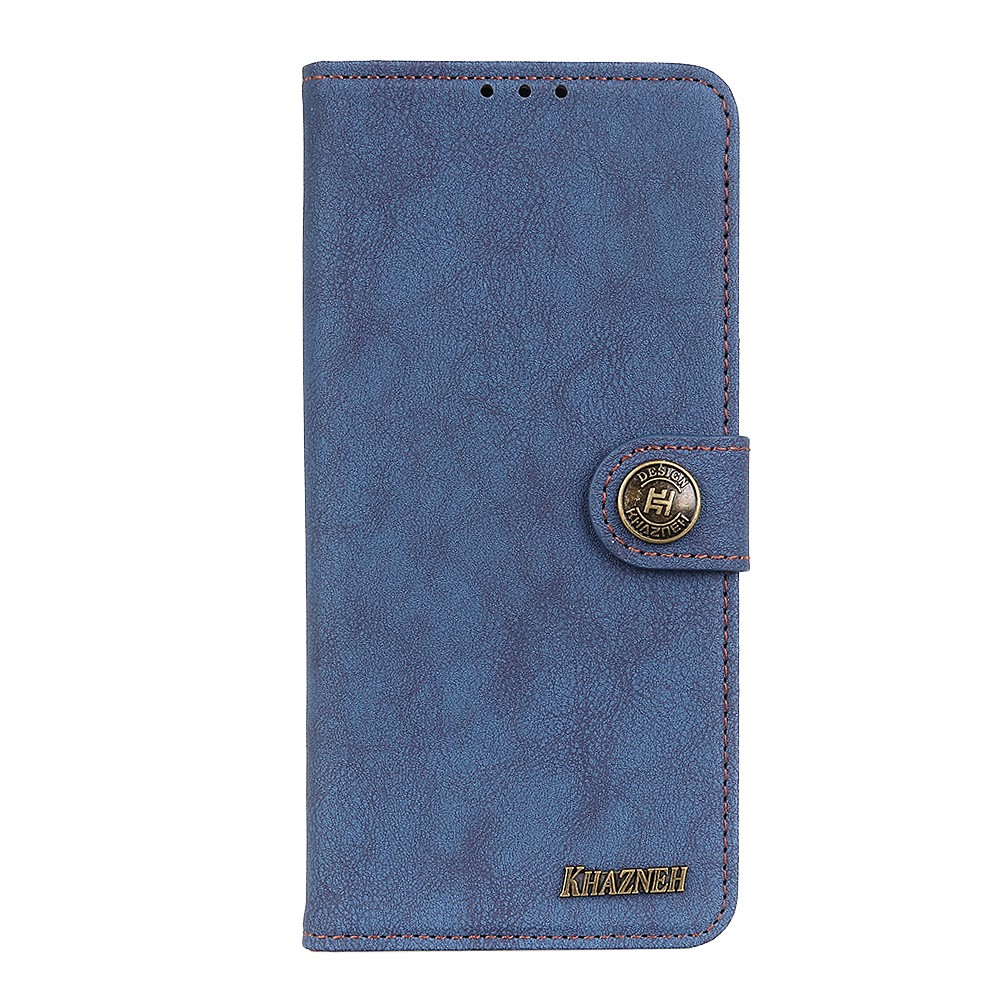 KHAZNEH Xiaomi Mi 11 Ultra - KHAZNEH Split Läder Fodral - Blå