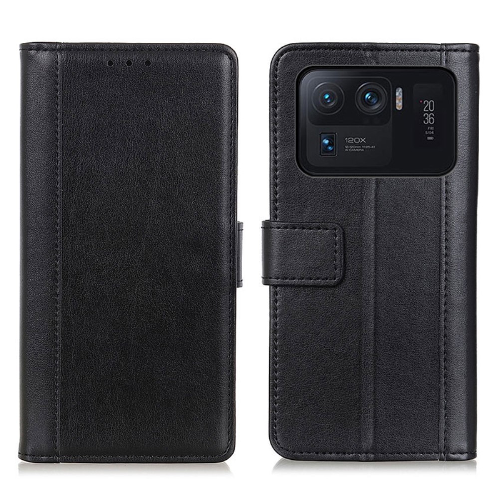  Xiaomi Mi 11 Ultra - Läder Fodral - Svart