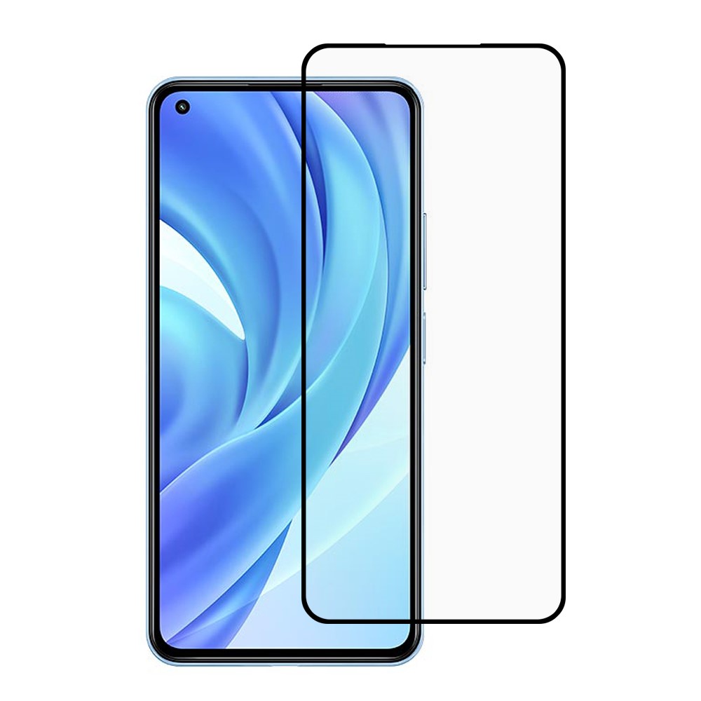  Xiaomi Mi 11 Lite - Heltäckande Skärmskydd I Härdat Glas