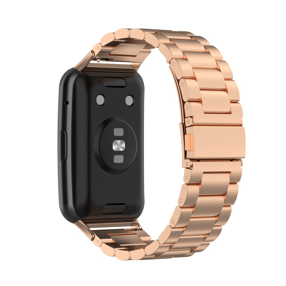  Lyxigt Metallarmband För Huawei Watch Fit - Roséguld