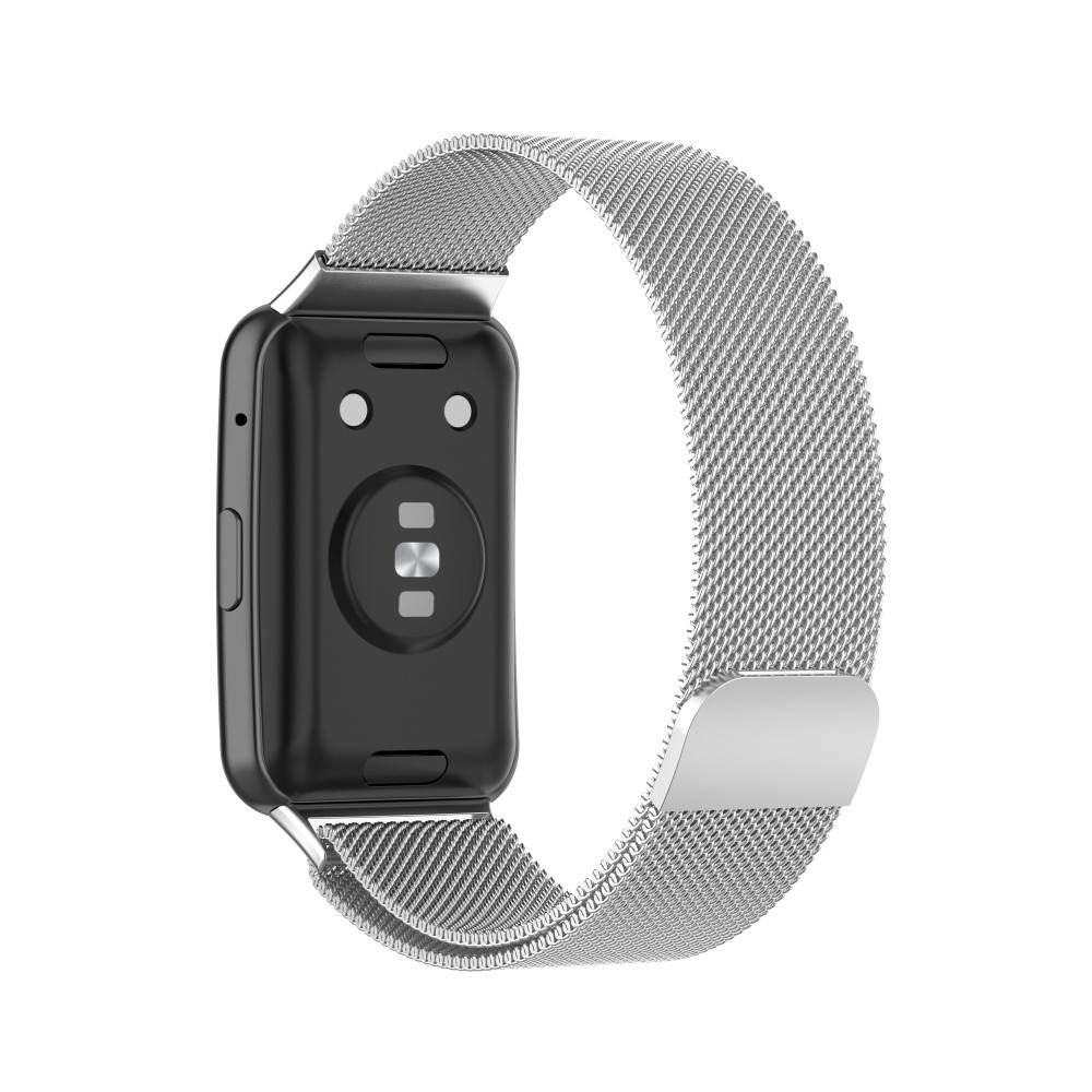  Milanese Loop Metall Armband Huawei Watch Fit - Silver