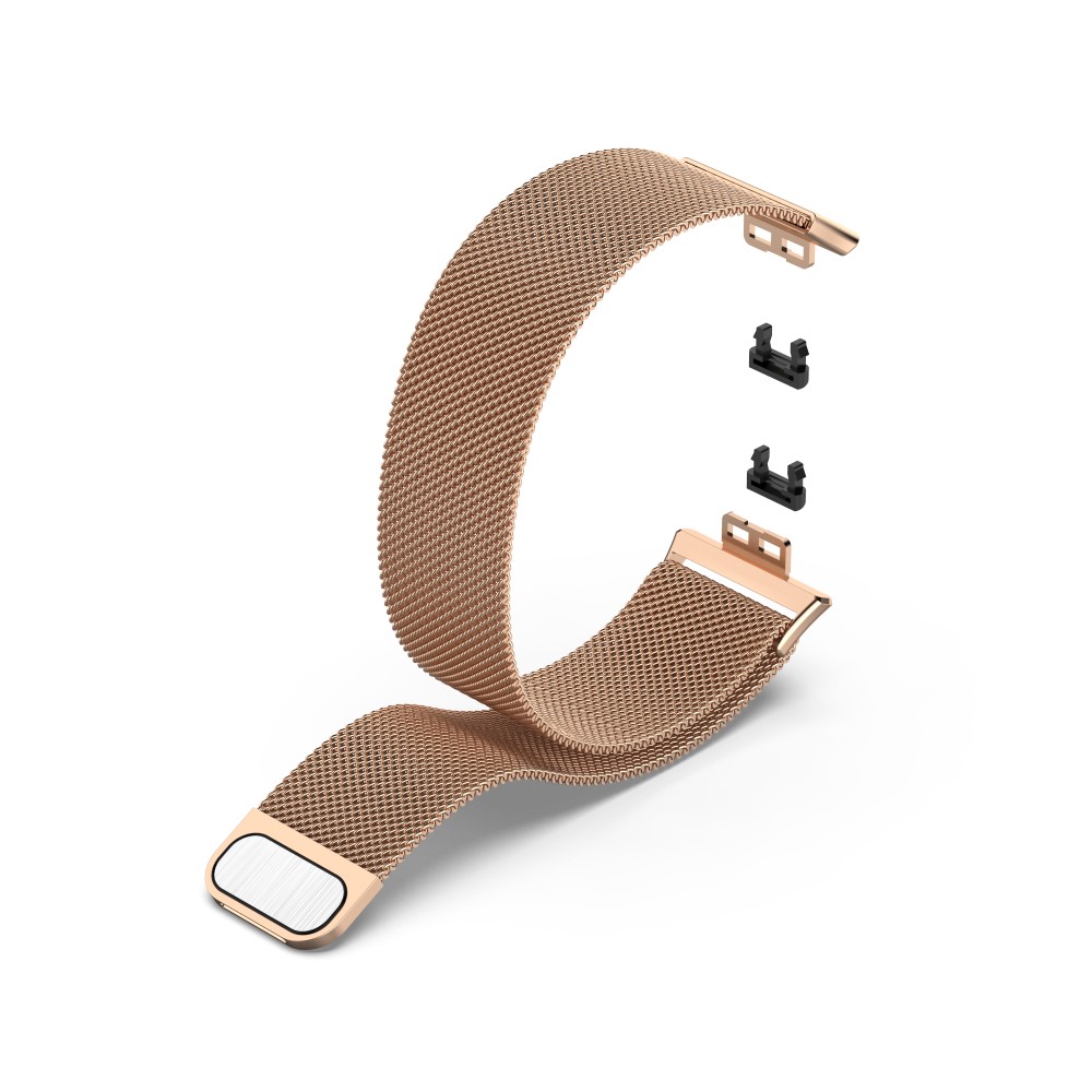  Milanese Loop Metall Armband Huawei Watch Fit - Roséguld