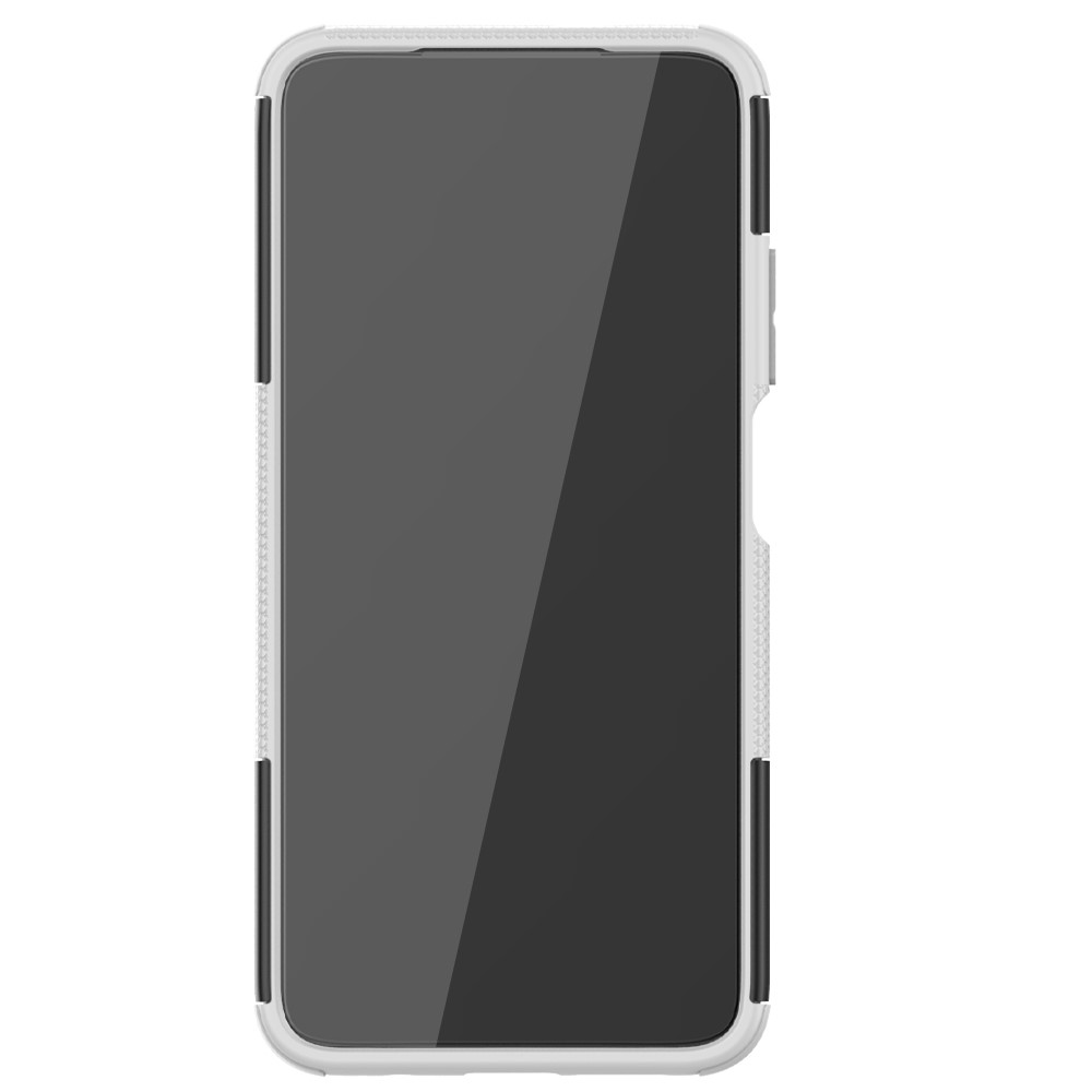  Xiaomi Redmi 9T - Ultimata Stöttåliga Skalet med Stöd - Vit