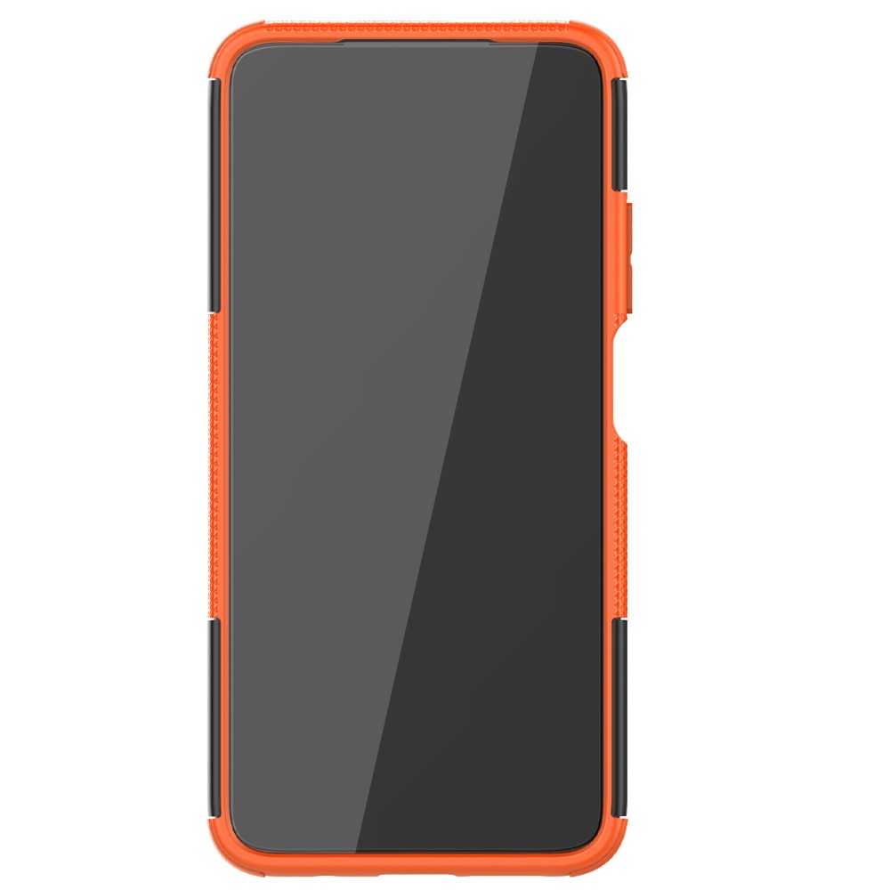  Xiaomi Redmi 9T - Ultimata Stöttåliga Skalet med Stöd - Orange