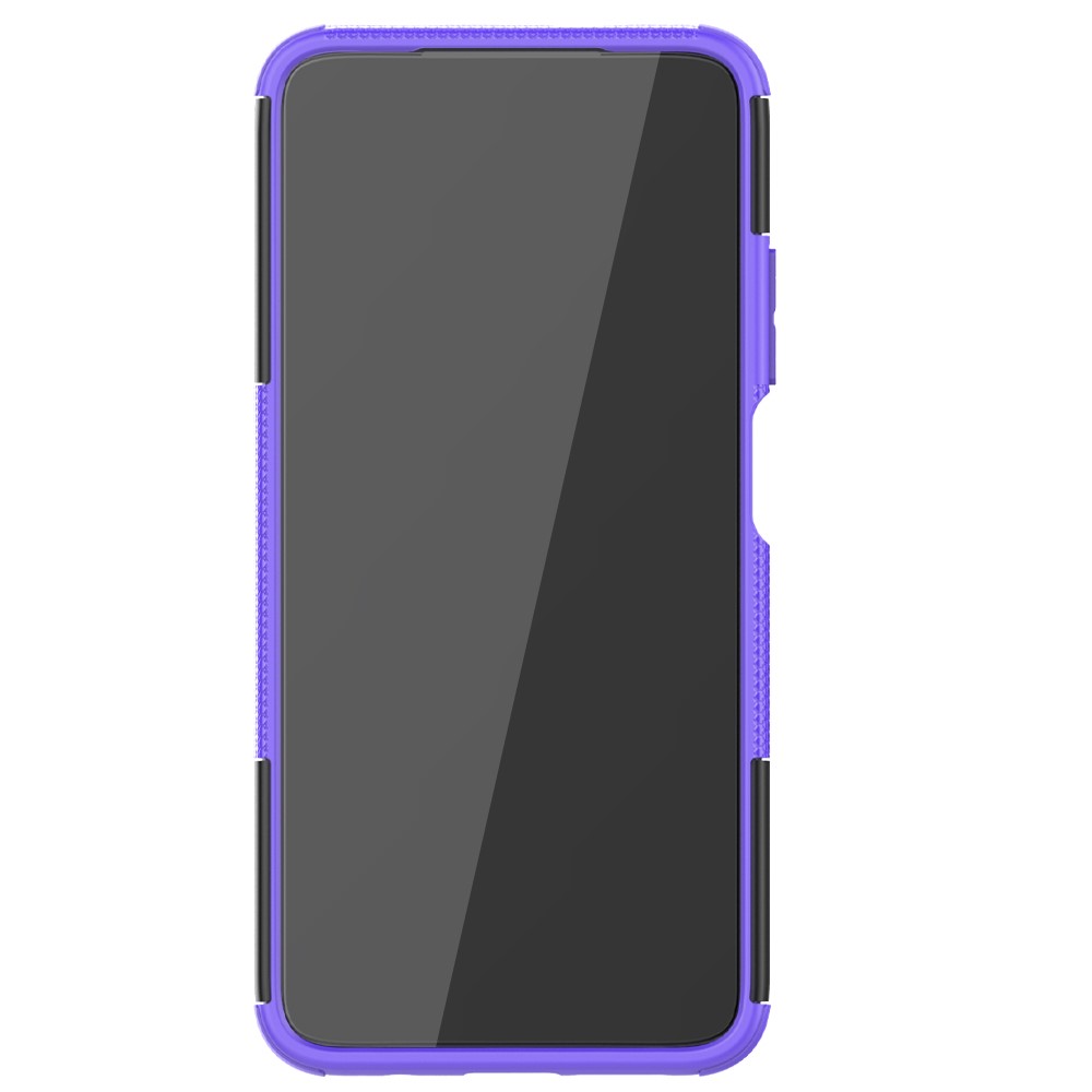  Xiaomi Redmi 9T - Ultimata Stöttåliga Skalet med Stöd - Lila