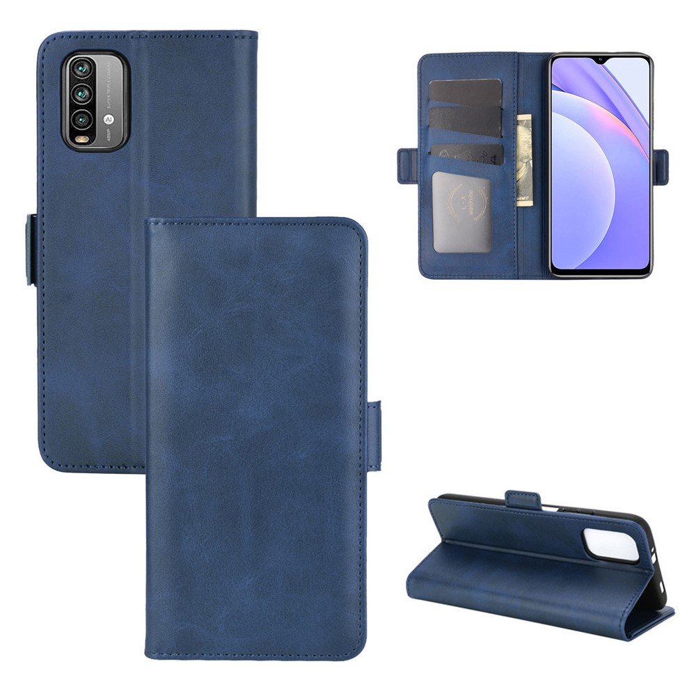  Xiaomi Redmi 9T - Fodral Med Magnetisk Stängning - Blå