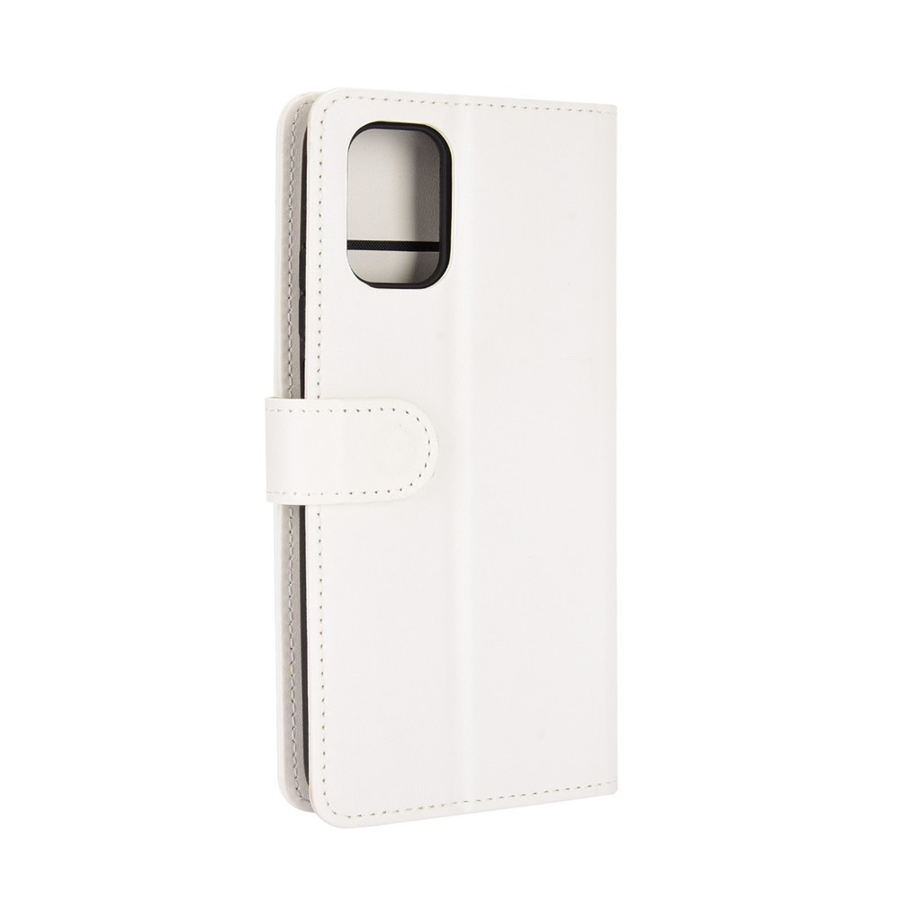  Xiaomi Redmi 9T - Crazy Horse Läder Fodral - Vit