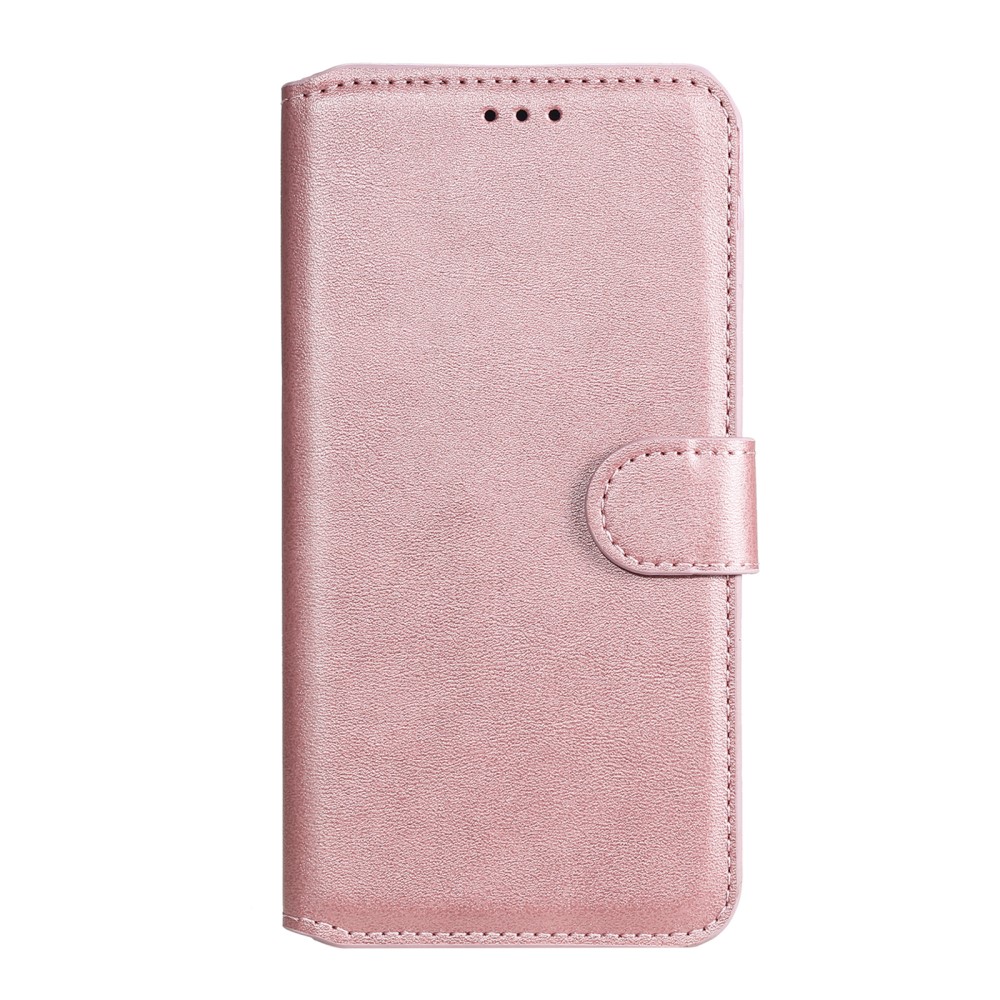  Xiaomi Redmi 9T - Solid Läder Fodral - Roséguld