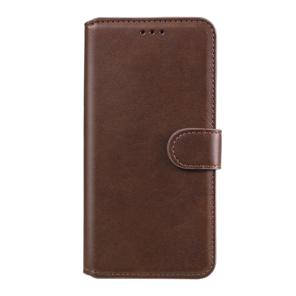  Xiaomi Redmi 9T - Solid Läder Fodral - Brun