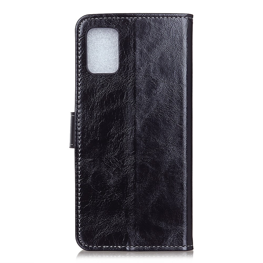  Xiaomi Redmi 9T - Retro Textur Fodral - Svart