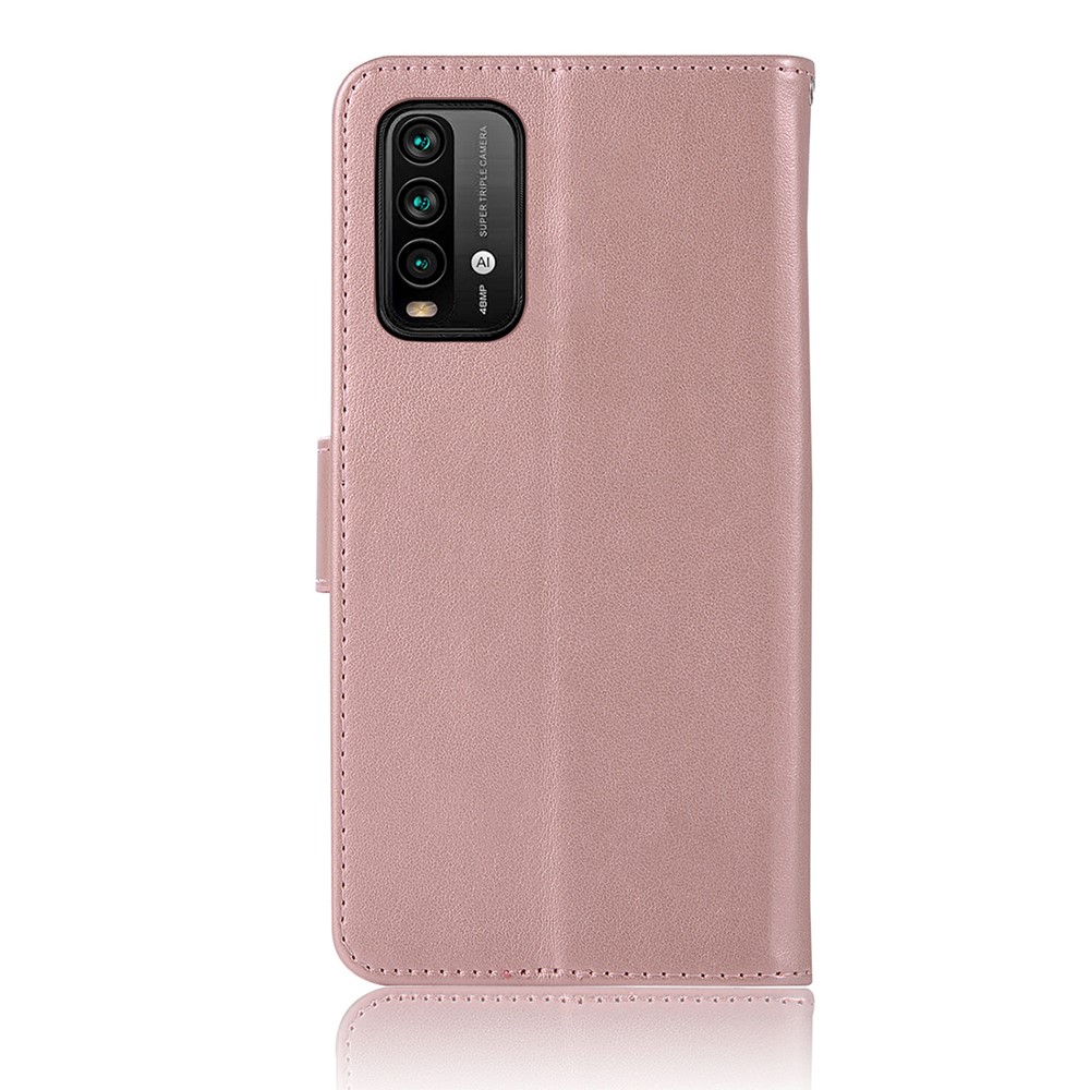  Xiaomi Redmi 9T - Dream Catcher Läder Fodral - Roséguld