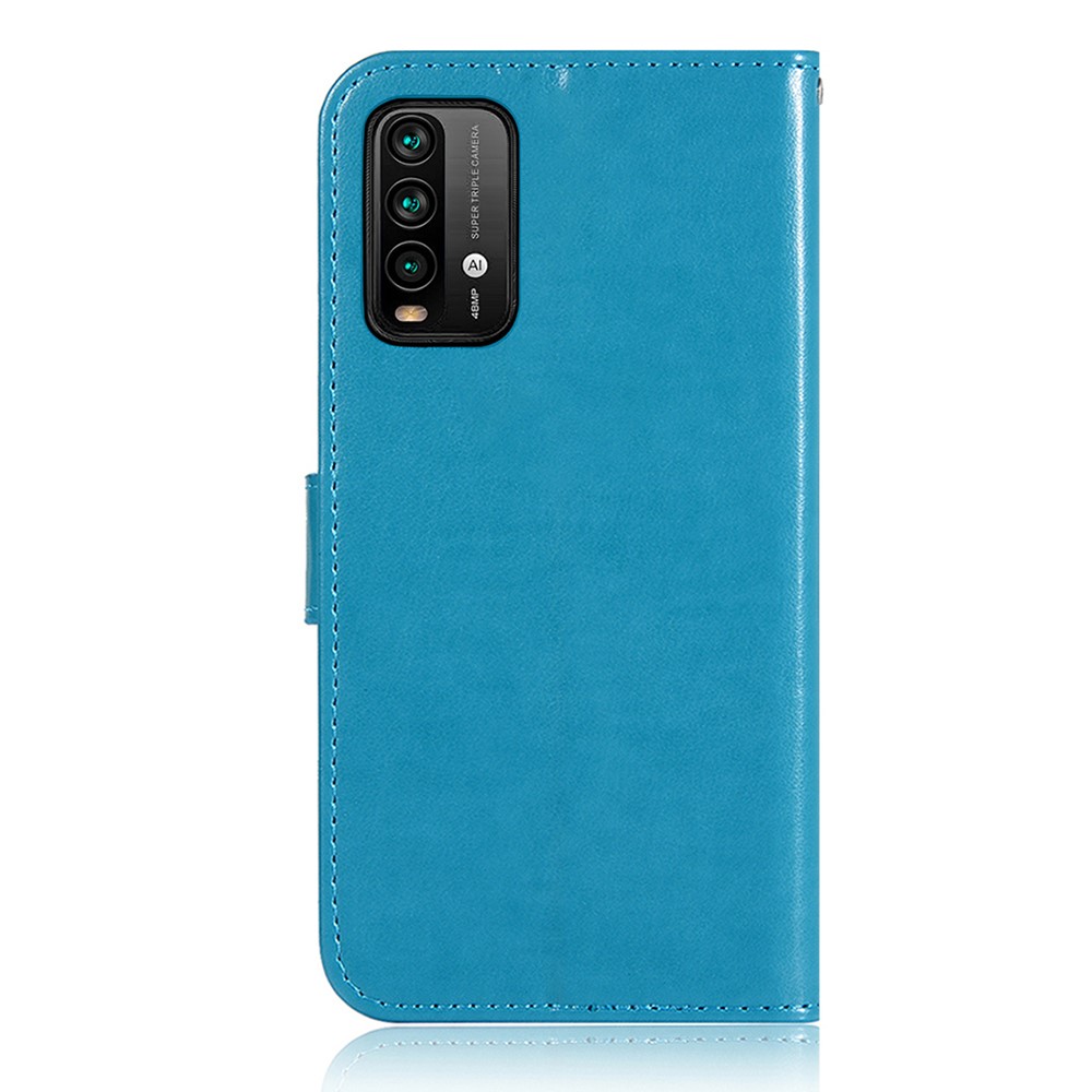 Xiaomi Redmi 9T - Dream Catcher Läder Fodral - Blå