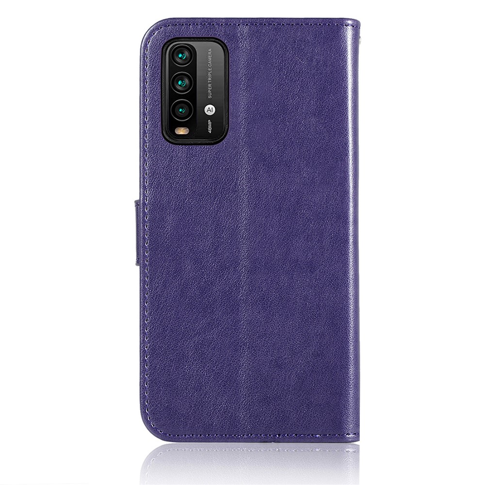  Xiaomi Redmi 9T - Dream Catcher Läder Fodral - Lila