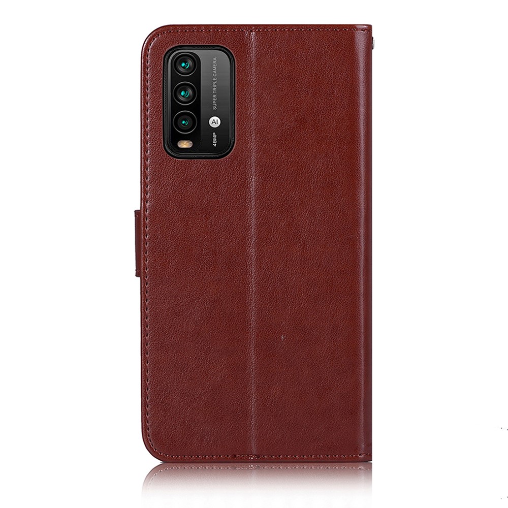  Xiaomi Redmi 9T - Dream Catcher Läder Fodral - Brun