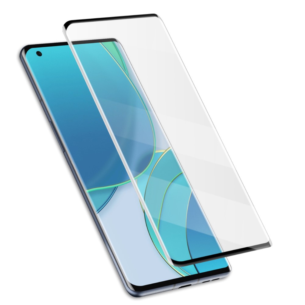 MOCOLO OnePlus 9 Pro - MOCOLO 3D Heltäckande Skärmskydd I Härdat Glas