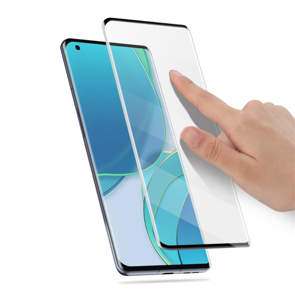 MOCOLO OnePlus 9 Pro - MOCOLO 3D Heltäckande Skärmskydd I Härdat Glas