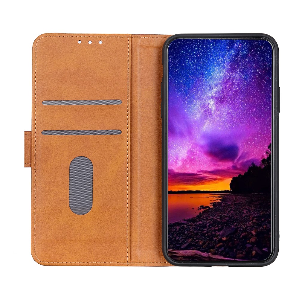  OnePlus 9 - Litchi Plånboksfodral - Svart