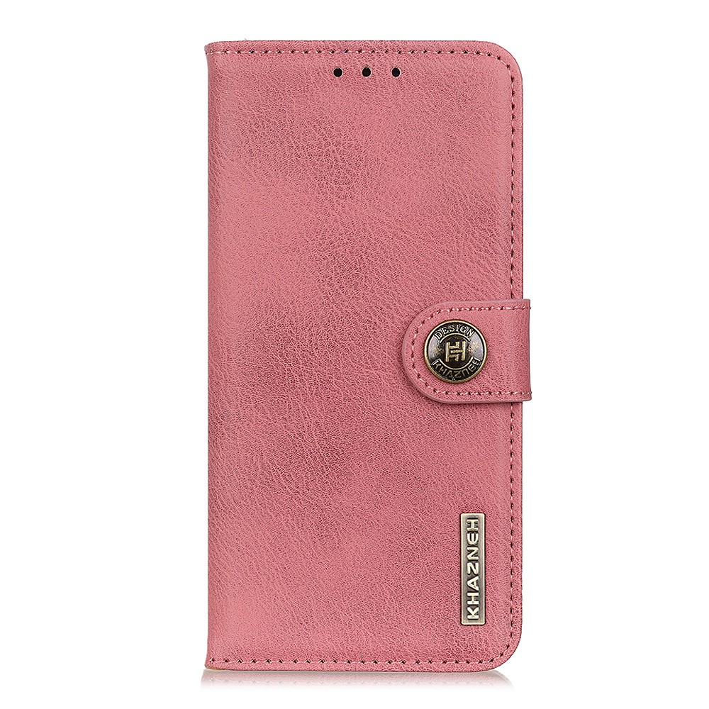 KHAZNEH OnePlus 9 - KHAZNEH Läder Fodral - Rosa
