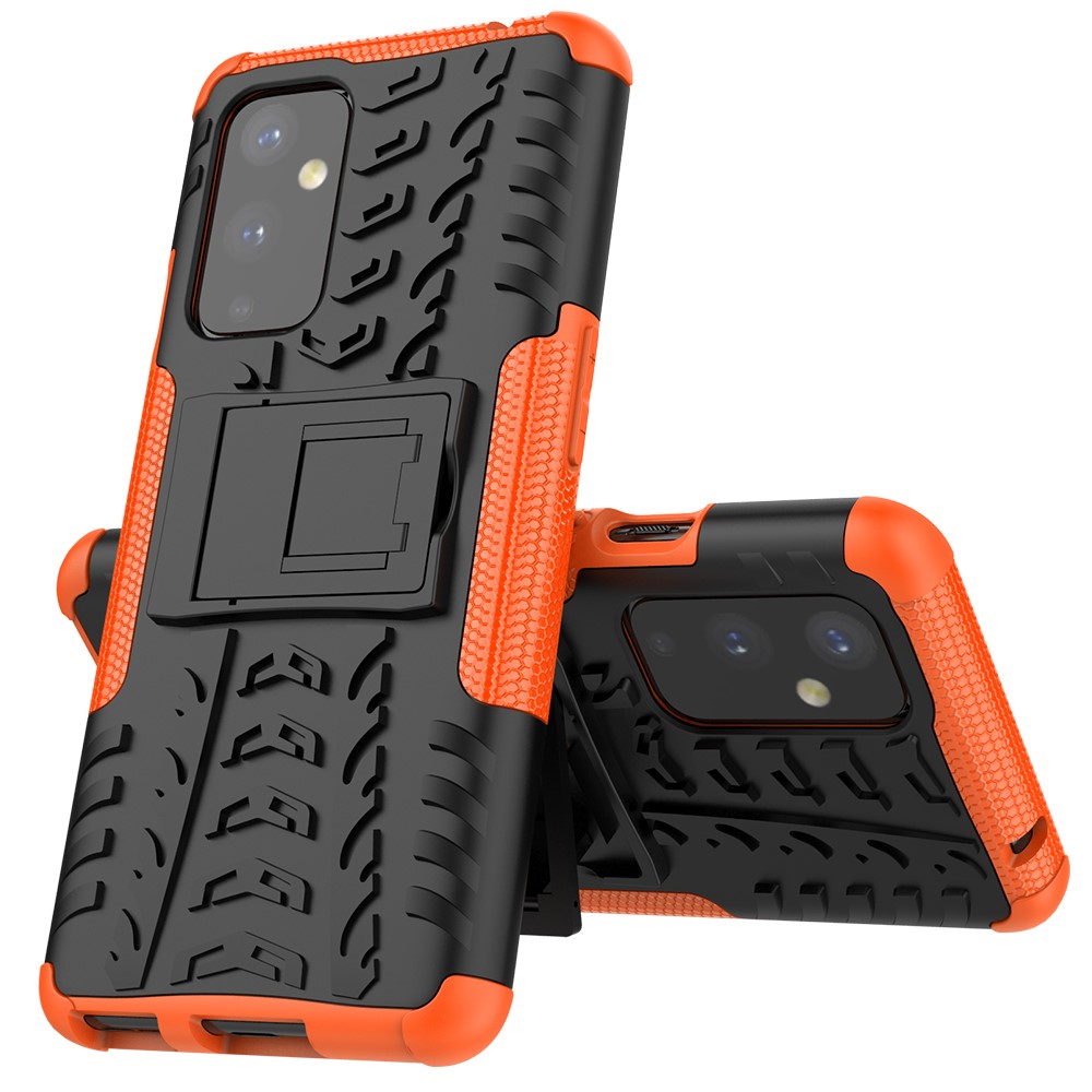  OnePlus 9 - Ultimata Stöttåliga Skalet med Stöd - Orange