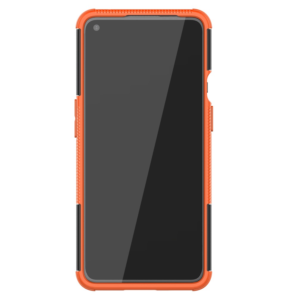  OnePlus 9 - Ultimata Stöttåliga Skalet med Stöd - Orange