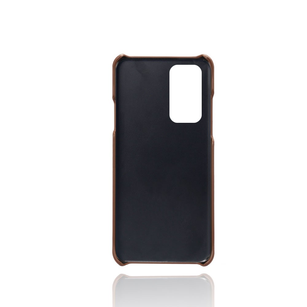 KSQ OnePlus 9 - KSQ Skal Med Kortfack - Brun