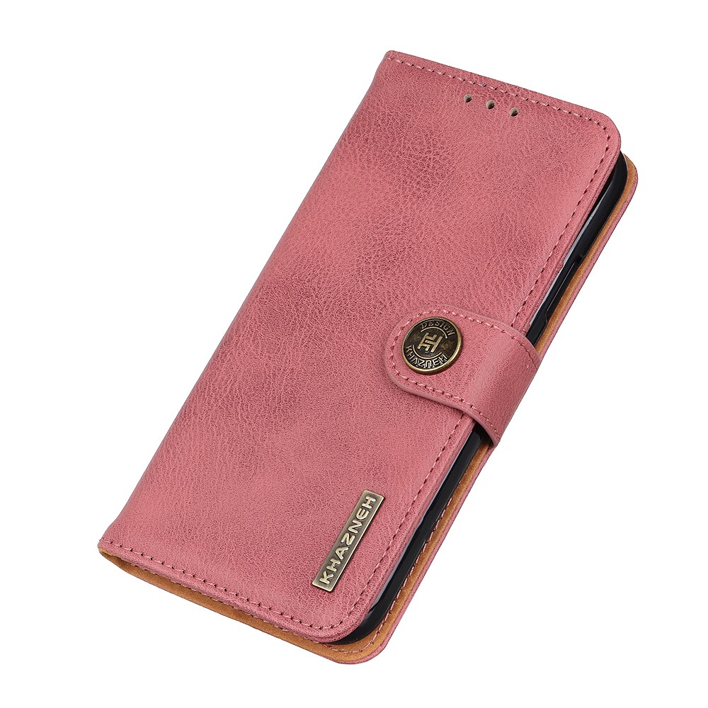 KHAZNEH Motorola Moto G10/G20/G30 - KHAZNEH Läder Fodral - Rosa