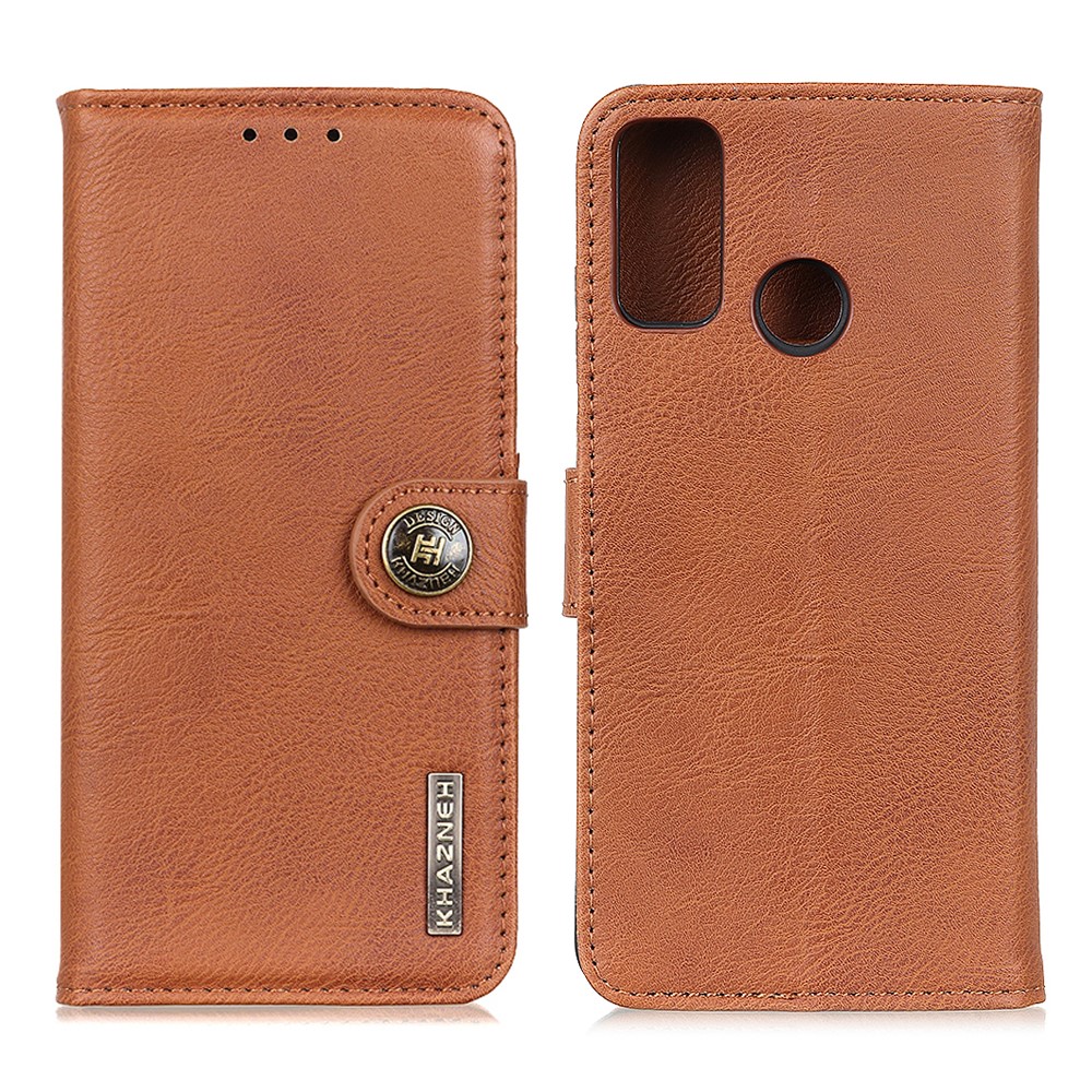 KHAZNEH Motorola Moto G10/G20/G30 - KHAZNEH Läder Fodral - Brun