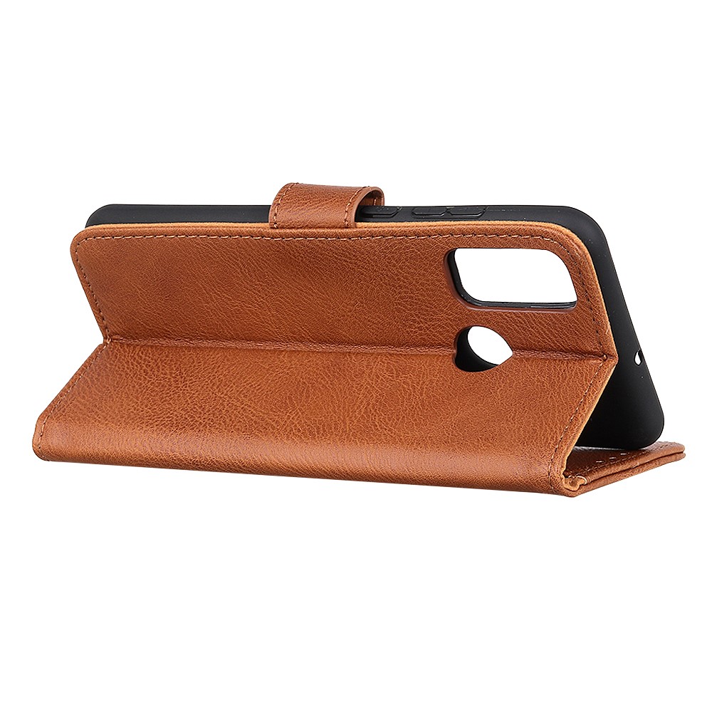 KHAZNEH Motorola Moto G10/G20/G30 - KHAZNEH Läder Fodral - Brun