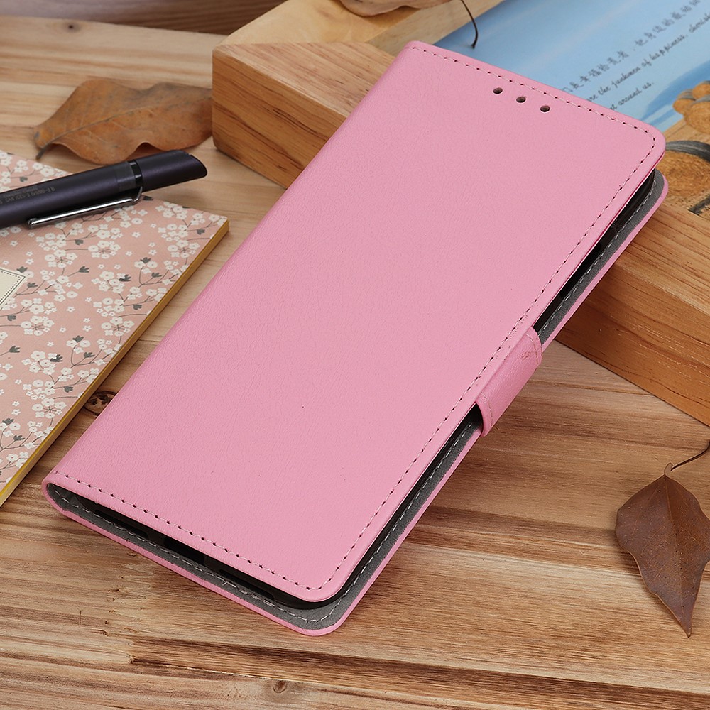  Motorola Moto G10/G20/G30 - Läder Fodral - Rosa