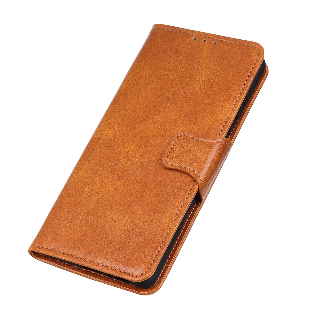  Xiaomi Mi 11 - Crazy Horse Plånboksfodral - Brun