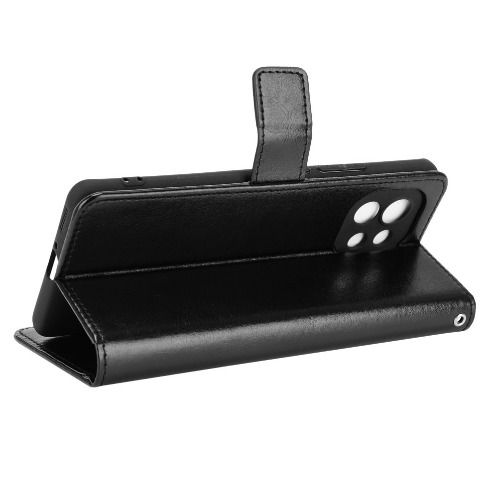  Xiaomi Mi 11 - Crazy Horse Fodral - Svart