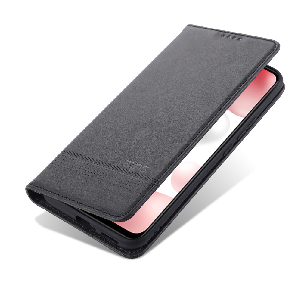AZNS Xiaomi Mi 11 - AZNS Läder Flip Fodral - Svart