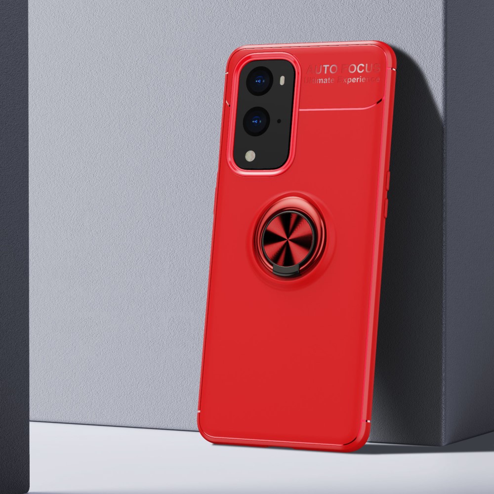  OnePlus 9 Pro - Ring Skal - Röd