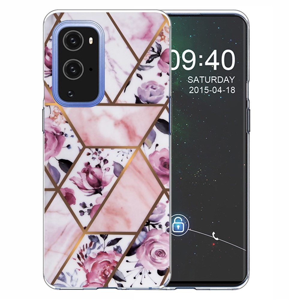  OnePlus 9 Pro - Marmor TPU Skal