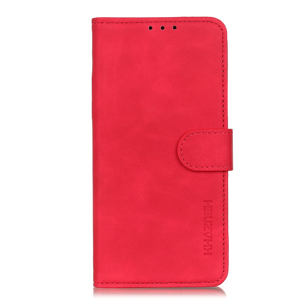 KHAZNEH OnePlus 9 Pro - KHAZNEH Retro Läder Fodral - Röd