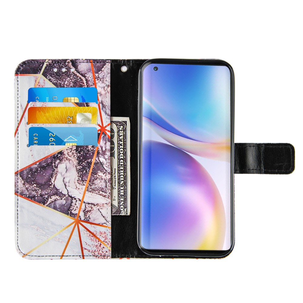  OnePlus 9 Pro - Marmor Textur Fodral